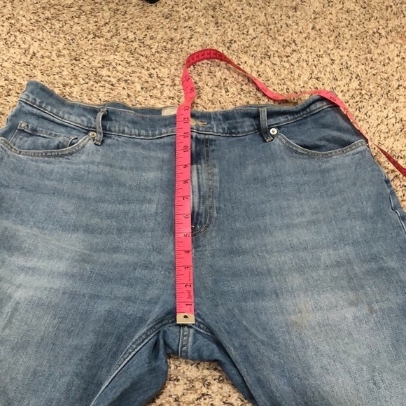 Everlane The Original Cheeky Jeans Size 33 Crop Length Medium Blue High Rise - Picture 5 of 9